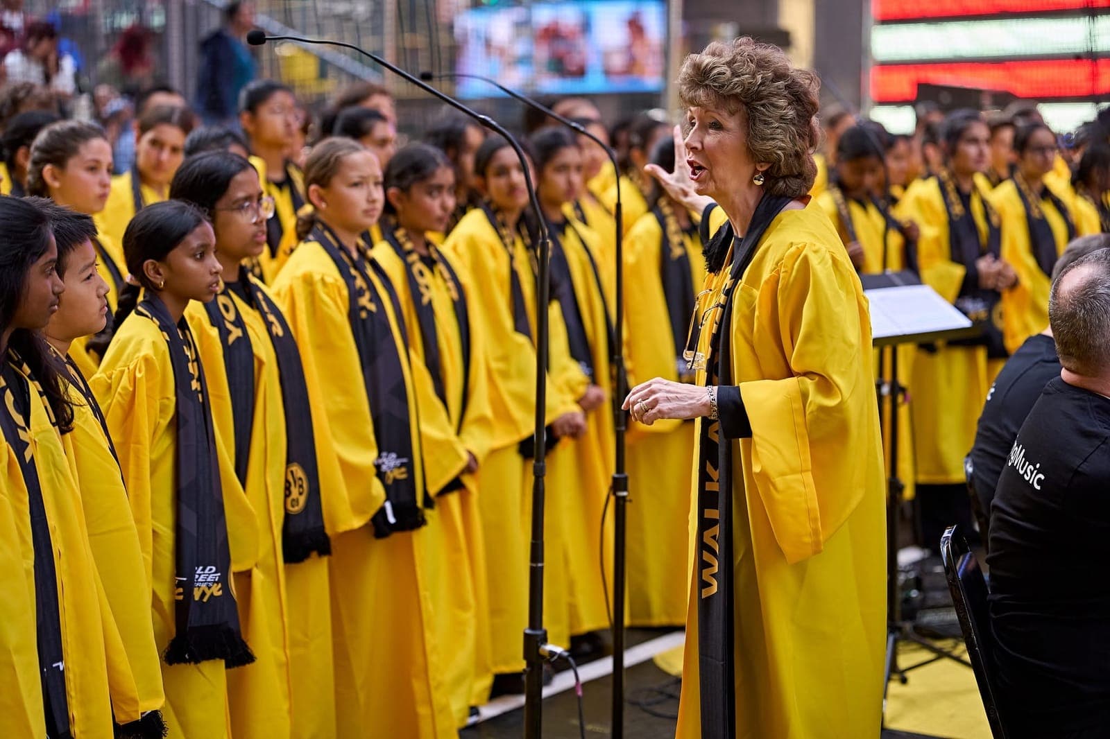 Additional photo from “Youth Chorus Brings Local Voices to Times Square.”