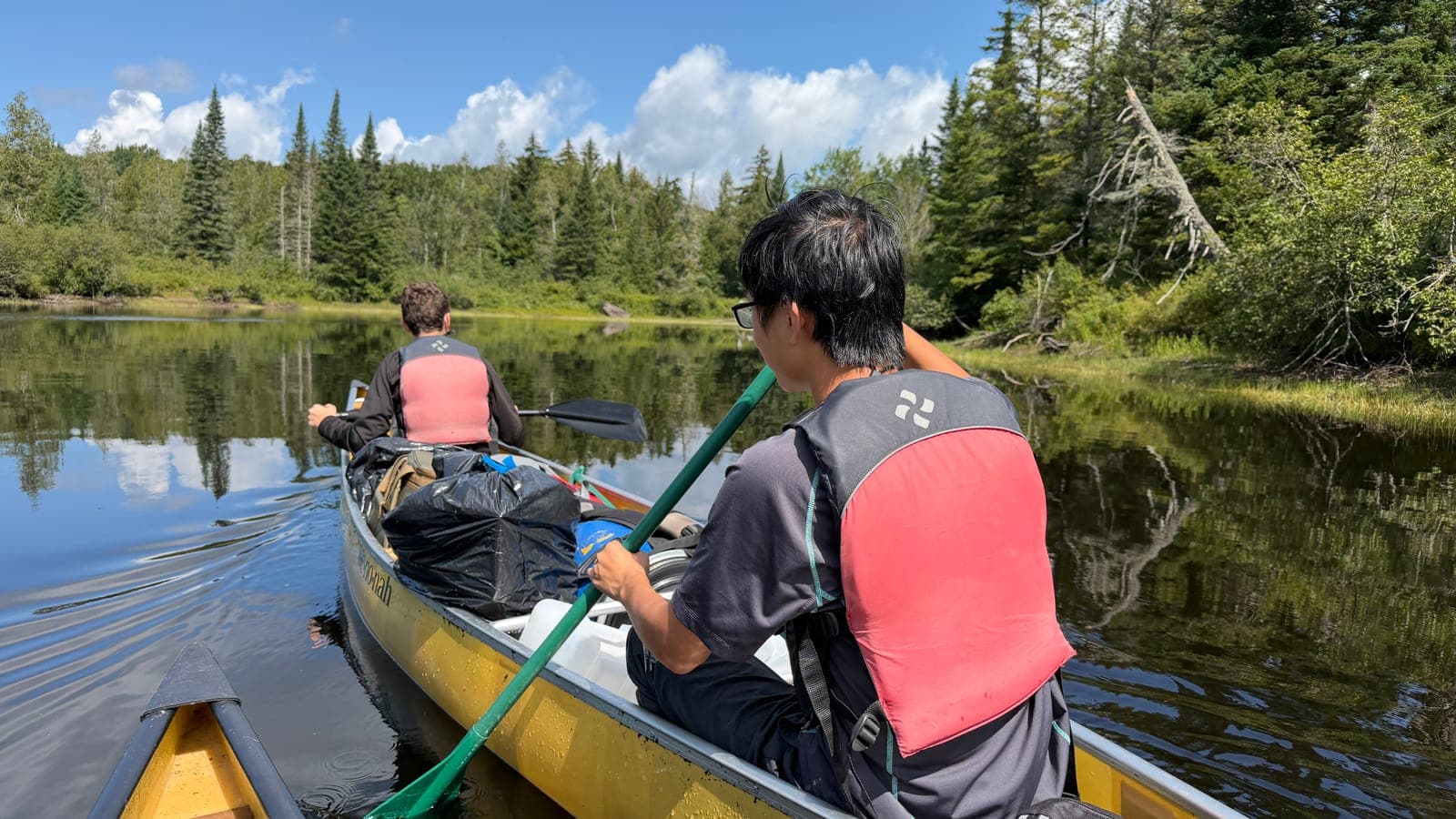Scouts soak up the adventure and enjoy the picture-perfect scenery.